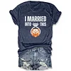 I Married Into This Chicago Bears Tee