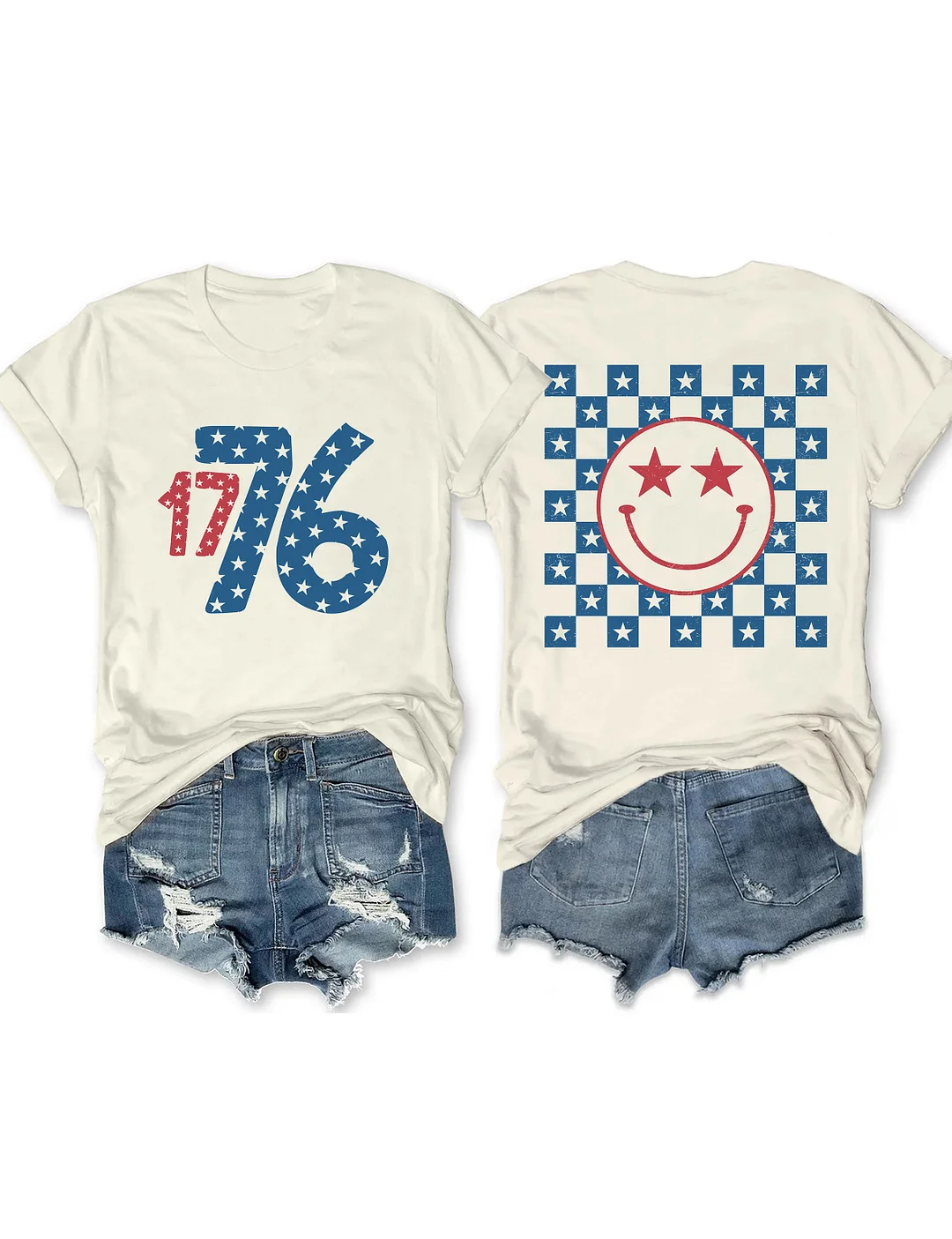 1776 Smile 4th Of July T-shirt
