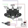 12V Solenoid Relay Motor Reversing Solenoid Switch for 214-1231-A11 214-1231-A6