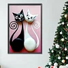 Diamond Painting -DIY Round Drill Cat(30x45cm)