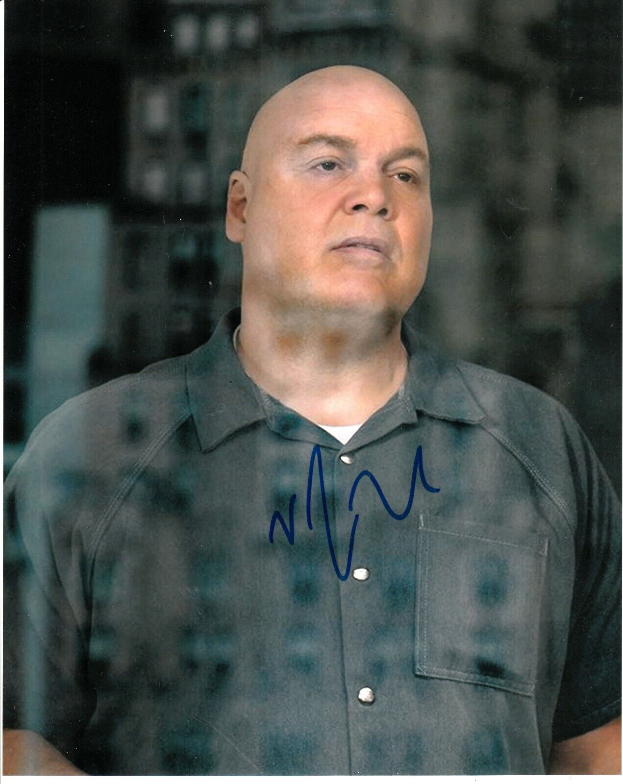 VINCENT D'ONOFRIO SIGNED DAREDEVIL Photo Poster painting UACC REG 242 (4)