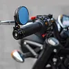 1 Pair 7/8 Motorcycle Bar End Mirror Motorcycle Handle Bar End Rearview Mirrors