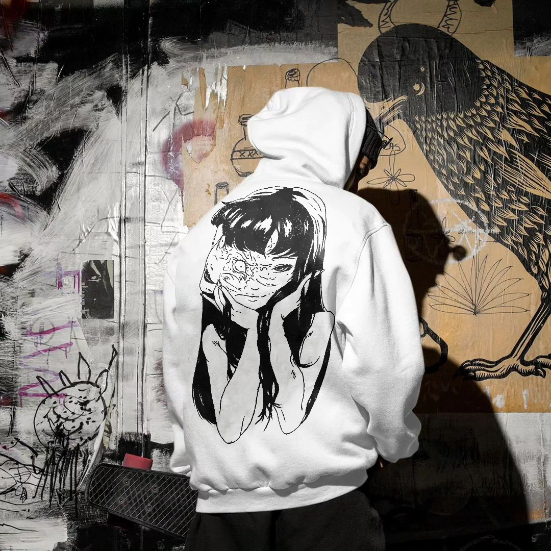 Beauty Printed Men's Casual Hoodie