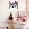 >SALE<5D DIY Partial Special Shaped Drill Diamond Painting Purple Gnome Decor 30x30cm