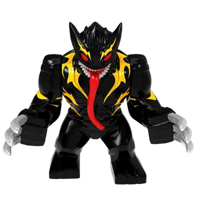 Symbiote Wolverine Custom Marvel Superhero Large Minifigure Minifigure Bricks monstertoys