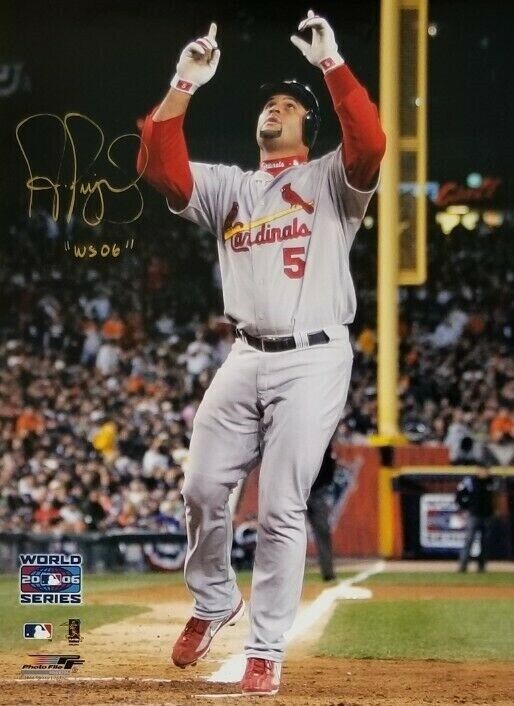 Albert Pujols 8 x10 Autographed Signed Photo Poster painting ( Cardinals ) REPRINT