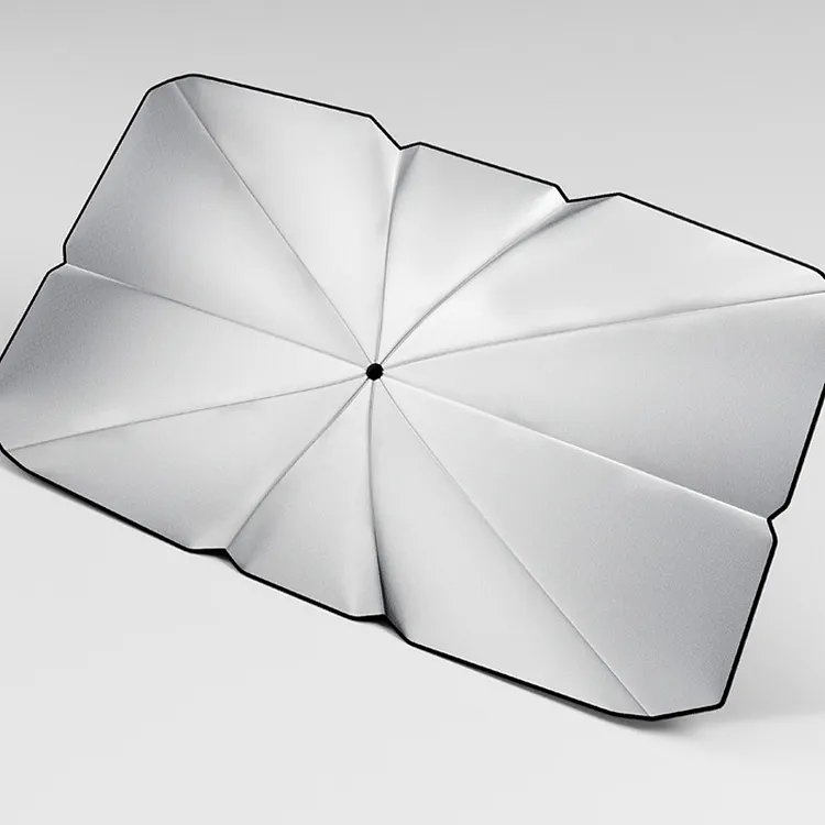 Bendable Car Windshield Sunshade Umbrella