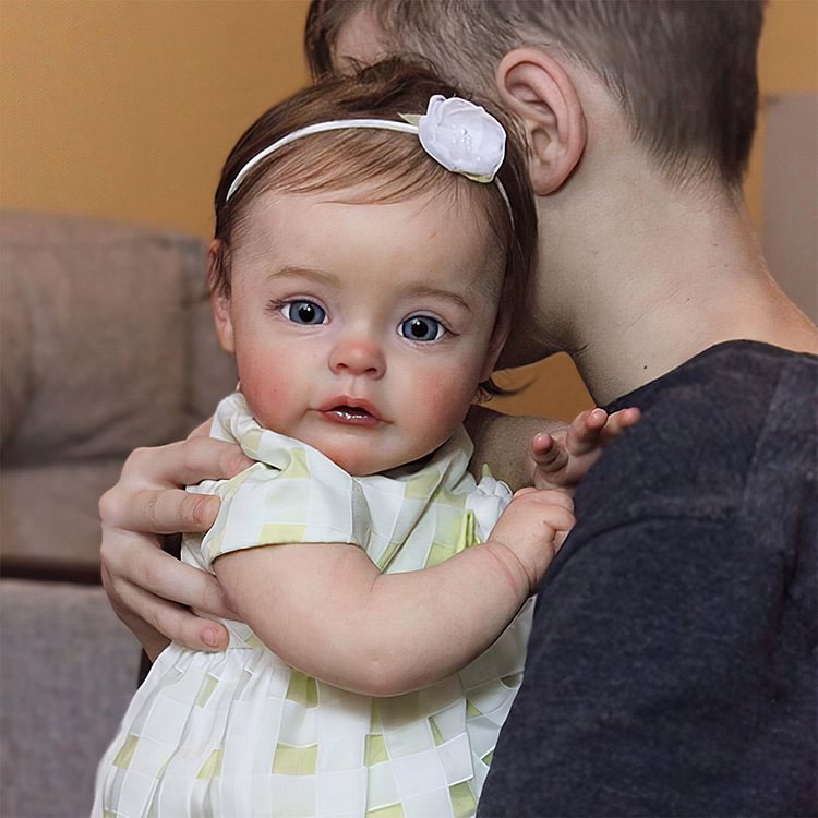  17'' & 22'' Large Size Touch Real Cute Lifelike Handmade Reborn Girl Toddlers Doll Jessica,Lovely Baby Girl with Eyes Open - Reborndollsshop®-Reborndollsshop®