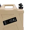 12L Camping Water Container with Spigot Water Storage Tank for Camping Hiking
