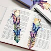 3Pcs Diamond Painting Music Sheet Butterfly Bookmark for Reading Enthusiasts Book Lovers