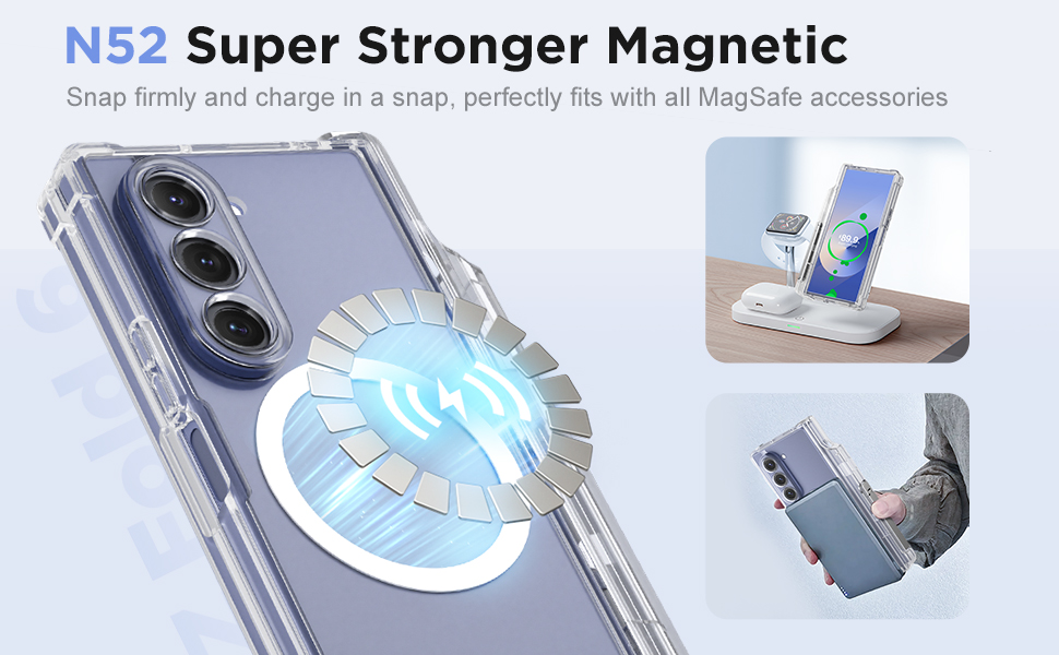 samsung z fold 6 case compatible with magsafe