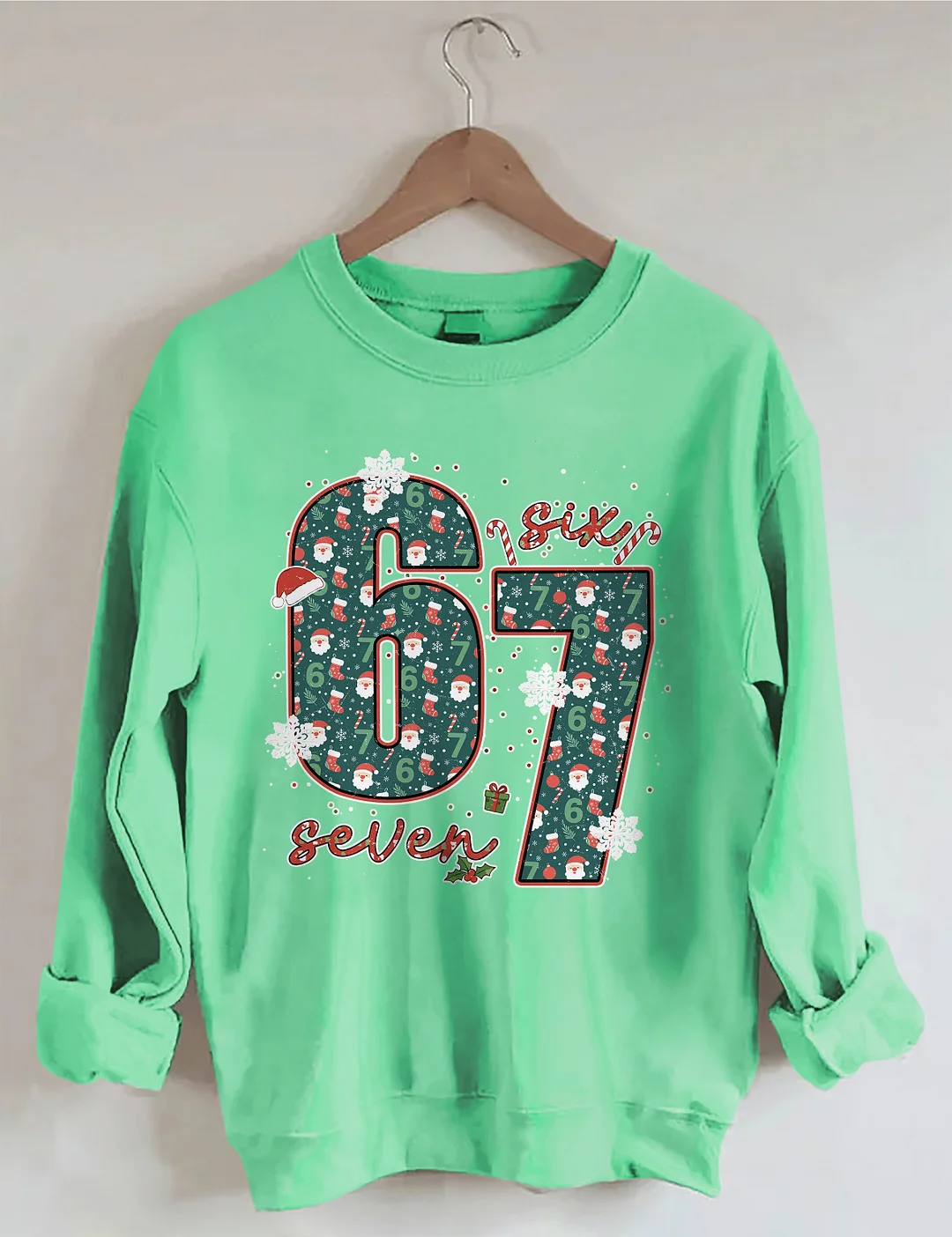 Six Seven Christmas Sweatshirt