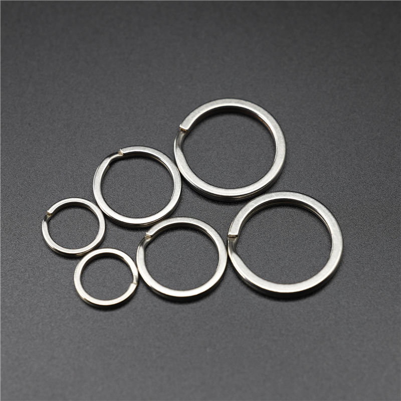 Titanium key ring