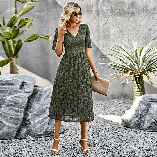Lace Dresses For Mature Older Women Over 40, 50, 60, 70 - OlderIn Seniors & Elderly  Fashion