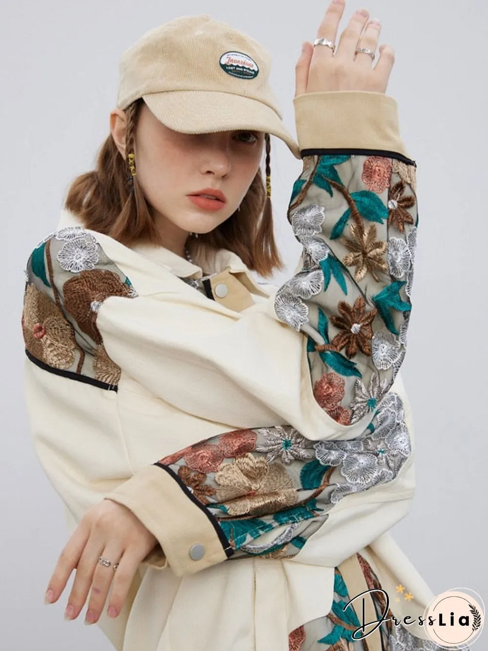 NIGHTWHA-Winter Coat Embroidery Baseball Jacket Pair Bomber Unisex boyfriend style hip