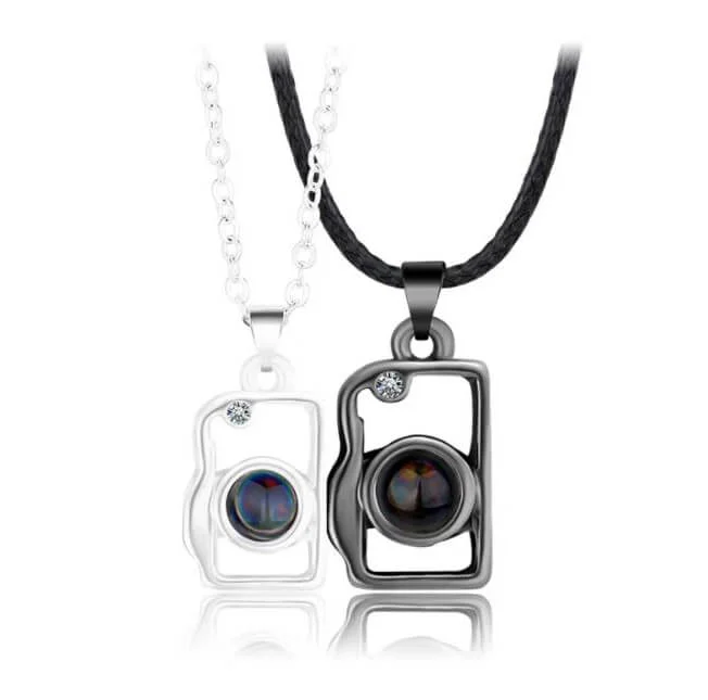 Camera 100 language I love you projection necklace