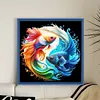Tai Chi Fish-11CT Stamped Cross Stitch 40*40cm/15.75*15.75in tapestrymarket
