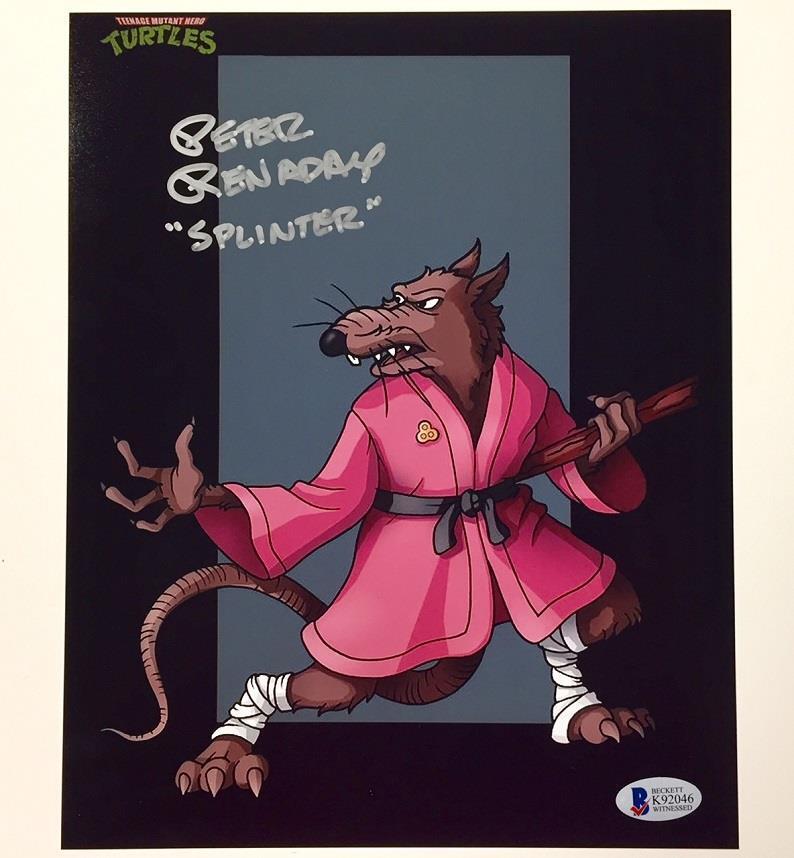 PETER RENADAY Autograph SPLINTER