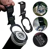 Stainless Steel Gas Canister Hanging Hook with Opener for IGT Camping Table