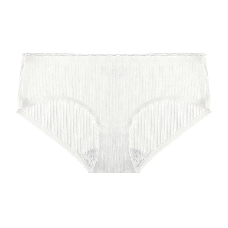 TERMEZY Women Cotton Panties Seamless Low-Rise Briefs Underwear Female Breathable 5 Color Underpants Plus Size Lingerie