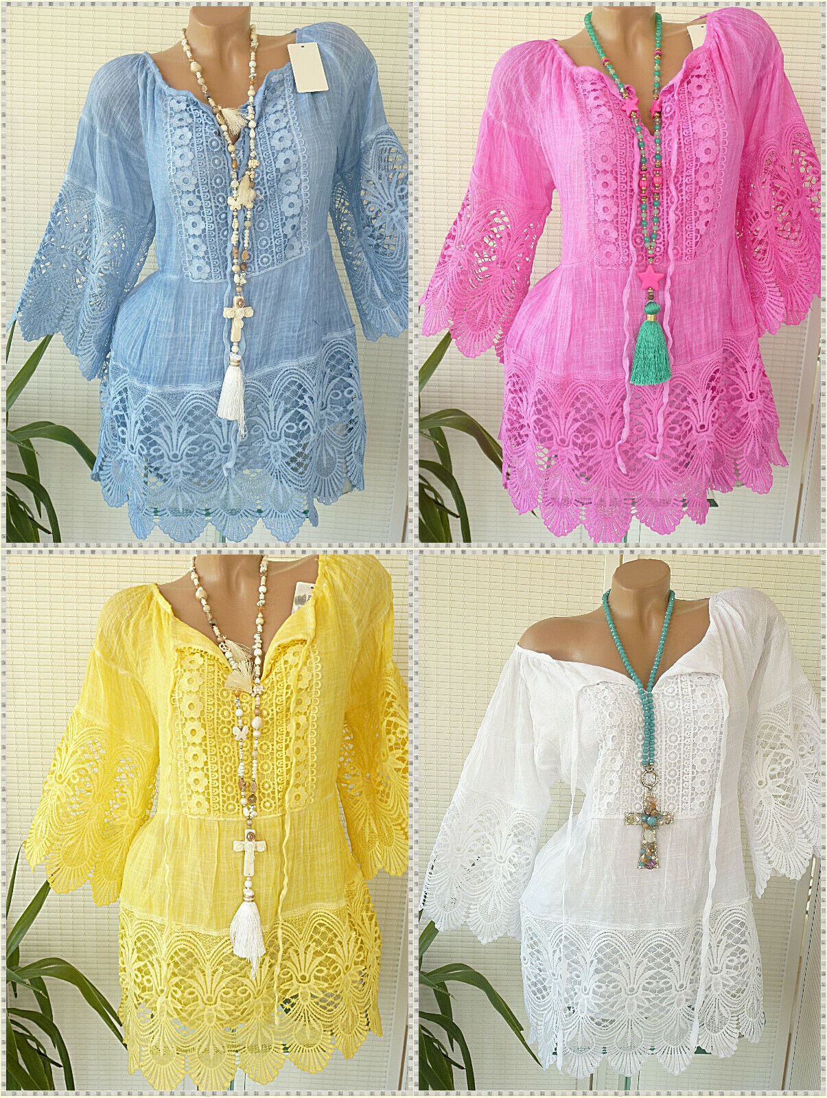 Women Half Sleeve V-neck Solid Color Dress