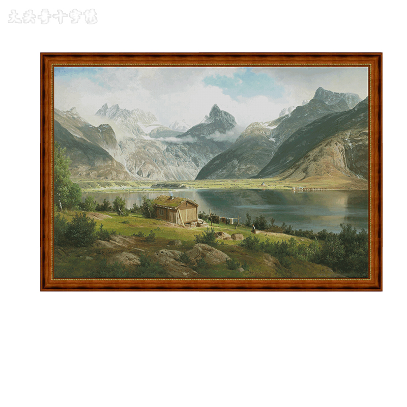 [ZZ5137-Beautiful Landscape]  Painting Fairy Cross Stitch