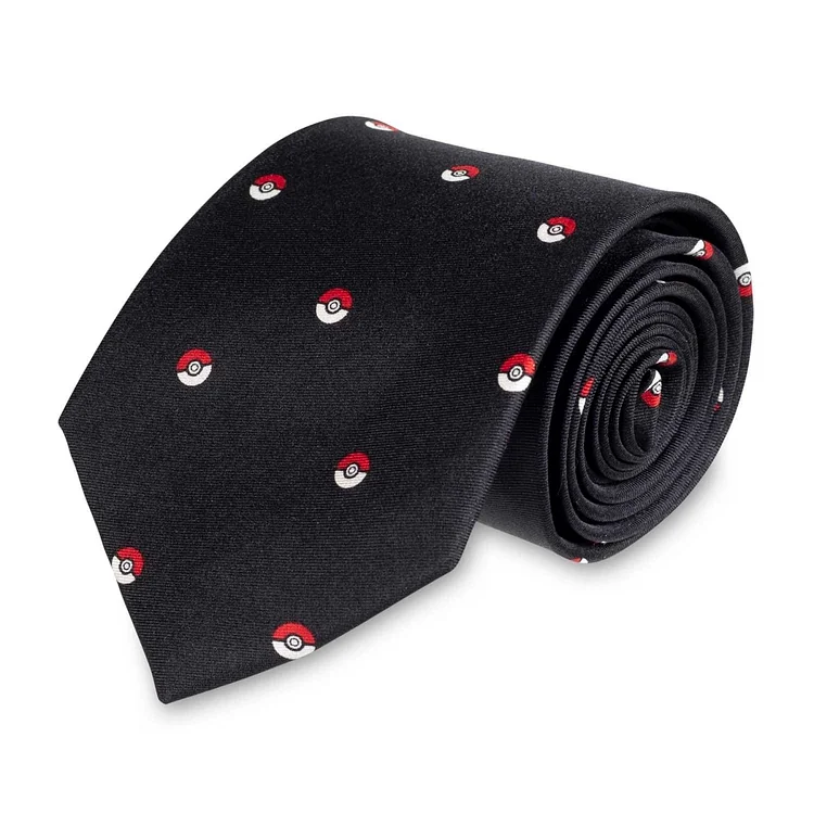 Poké Ball Classics Silk Tie (One Size-Adult)