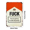 Funny Word - Metal Tin Signs(8*12Inch/12*16Inch)