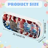 (US Only)Diamond Painting Storage Box Independence Day Wooden Jewelry Case for Adults