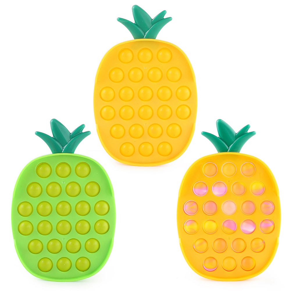 

Dimple Fidget Toy Kid Fingertip Pineapple Sensory Bubble Relief Stress Toys, 501 Original