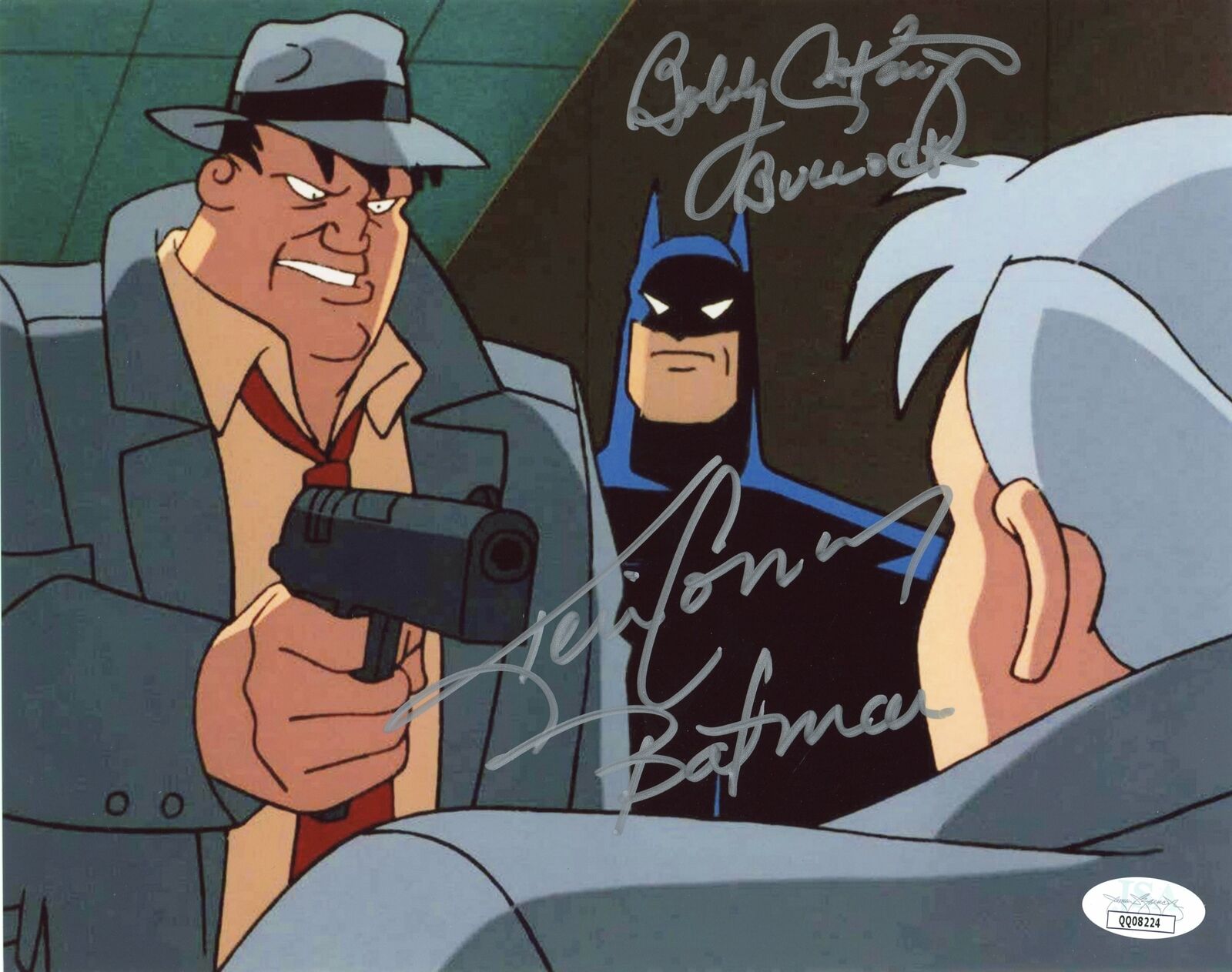 Batman Animated 8x10 Photo Poster painting Signed Autograph Conroy Costanzo JSA Certified COA Au