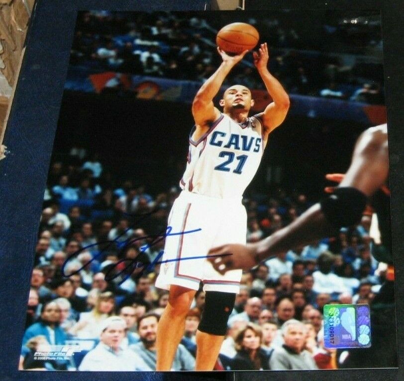 Trajan Langdon Cleveland Cavaliers SIGNED AUTOGRAPHED Photo Poster painting File 8x10 Basketball