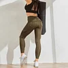 Gioiacombo&trade; Pantaloni sportivi da yoga elasticizzati multitasche da donna