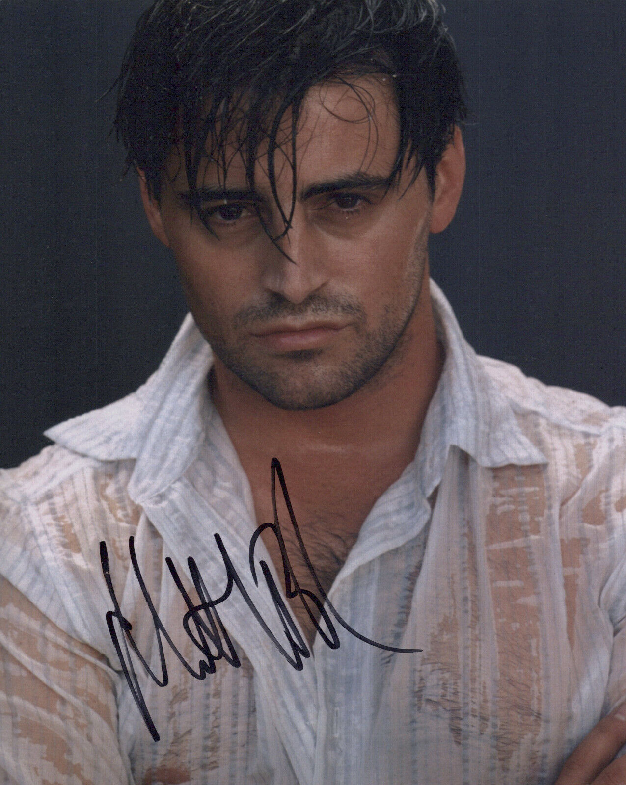 Matt LeBlanc signed 8x10 Photo Poster painting in-person