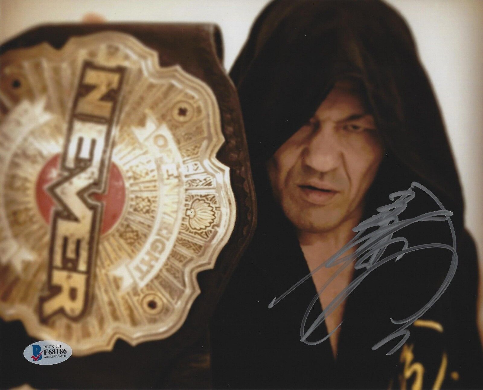 Minoru Suzuki Signed 8x10 Photo Poster painting BAS COA New Japan Pro Wrestling Picture Auto'd 5