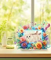 Diamond Painting Flower Photo Frame Decoration