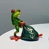 Money-Making Frog & Flower-Offering Frog Ornament  &mdash;Incorporate the ambition to make money into the ritual of life