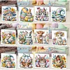 12PCS Diamond Painting Happy Easter Greeting Card Kit for Birthdays Thanksgiving & Special Occasion