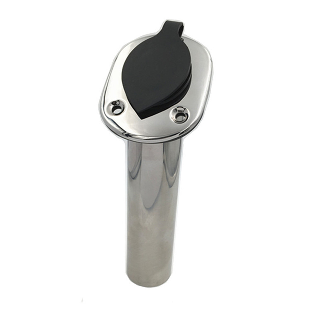 

Yacht Pole Rack Stainless Steel Rod Holder Safety 30 Degree Lock for All Ocean, 501 Original