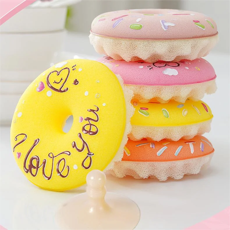 (🎅Christmas Hot Sale- 50% OFF) Donut Suction Cup Sponge