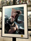 Motorcycle Tifa Lockhart Decorative Painting - (FF7) Final Fantasy VII - Xingkong Studio