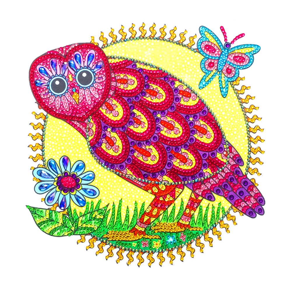 

Owl - Crystal Special Shaped Diamond Painting - 30*30CM, 501 Original