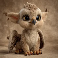 Baby Griffin - Diamond Painting