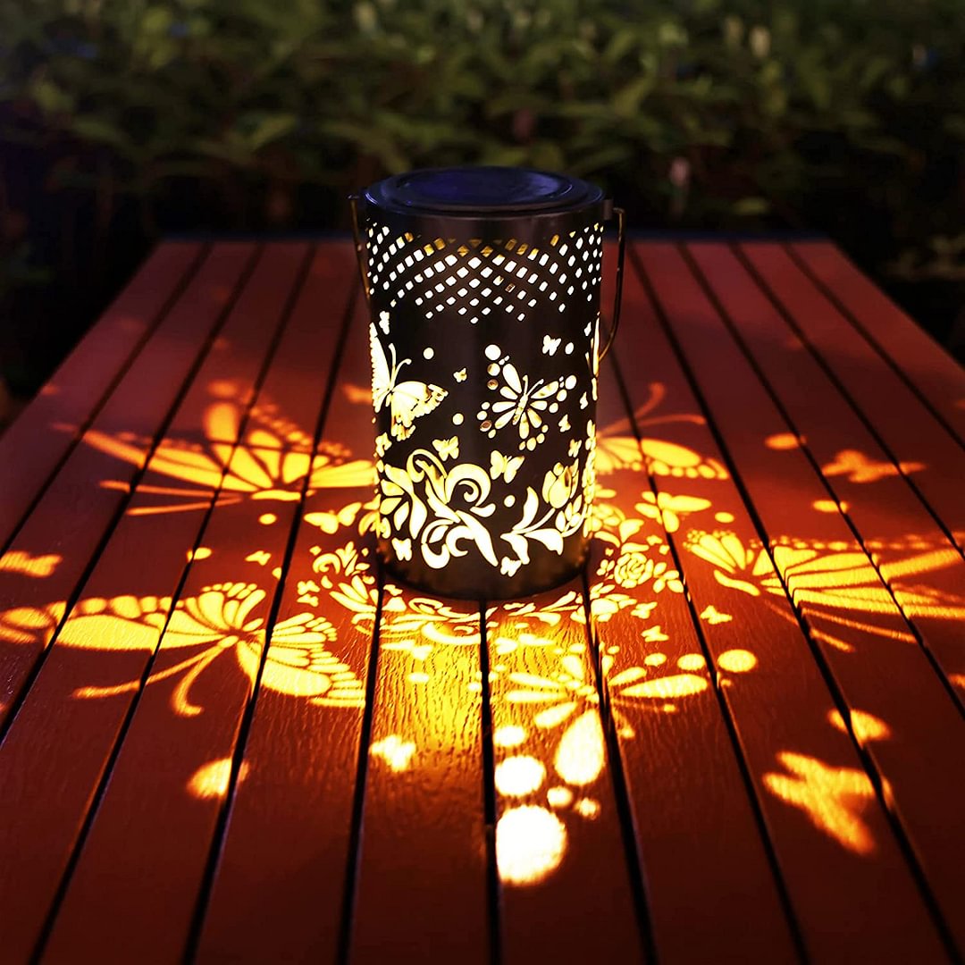 Waterproof Solar Metal Lantern For Outdoor Decoration、shopify、sdecorshop