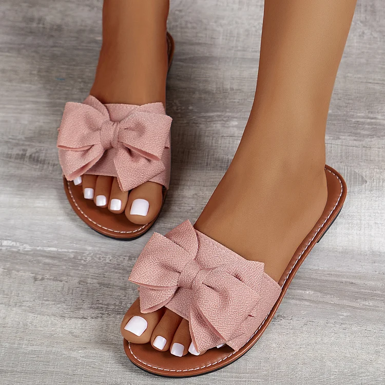 Summer Women's Bow Light Non-Slip Sandals  Stunahome.com