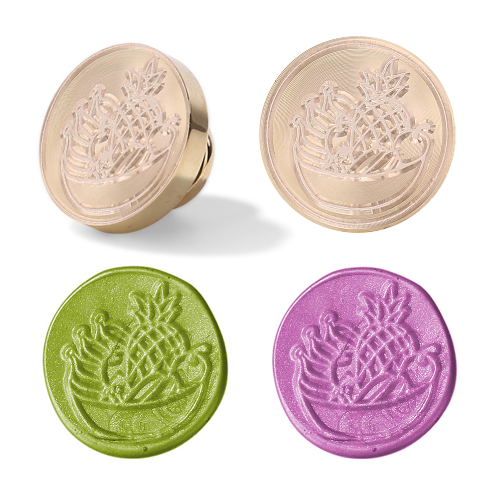 

25MM Vegetable Sealing Wax Stamp Head, 501 Original