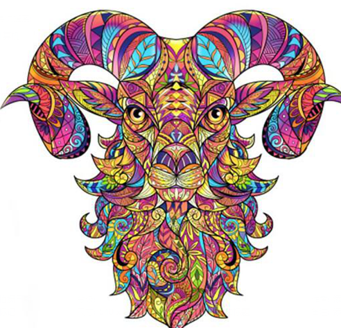 Jeffpuzzle™-JEFFPUZZLE™ Beautiful Goat Jigsaw