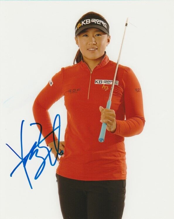 AMY YANG SIGNED LPGA GOLF 8x10 Photo Poster painting #2 Autograph PROOF