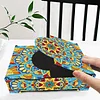 DIY Special Shaped Crystal Painting Classic Mandala Style Storage Box Ornament Kit