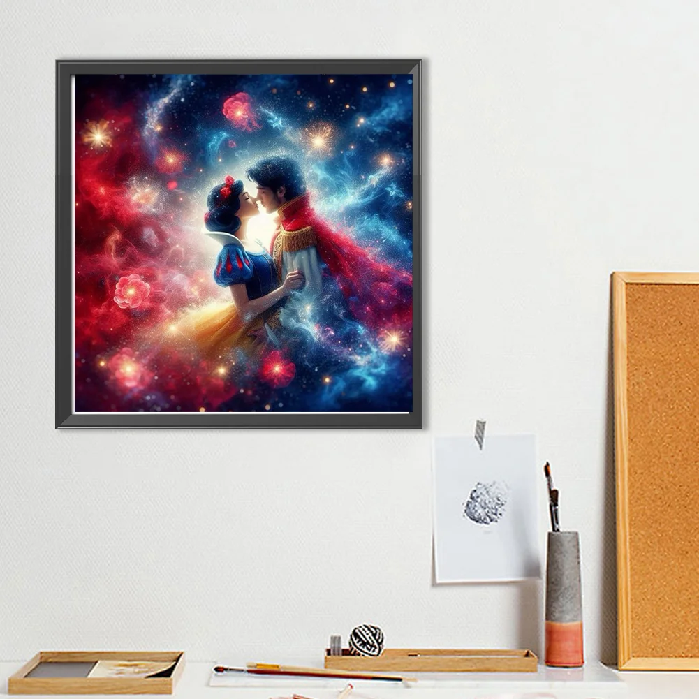 Diamond Painting - Full Round Drill - Snow White Prince(Canvas|40*40cm)